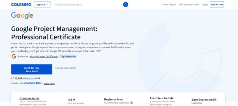 5 Best Free Project Management Courses With Certificates In 2025 ...